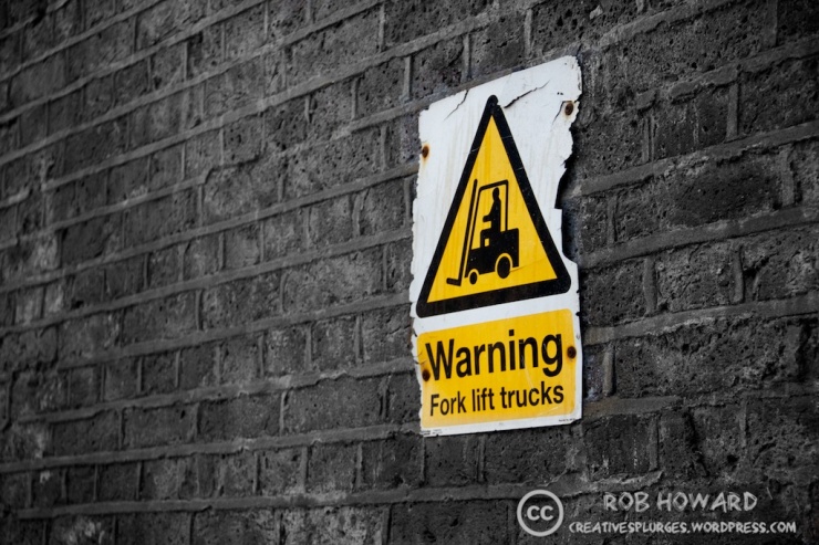 warning: forklifts