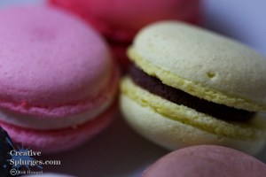 closeup of some macaroons