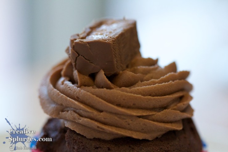 Yes, that is a slice of Mars on top.