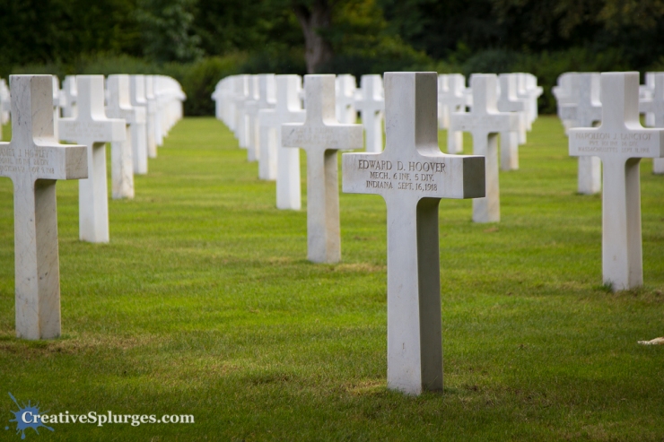 An American war grave at St Mihiel American Cemetery, France